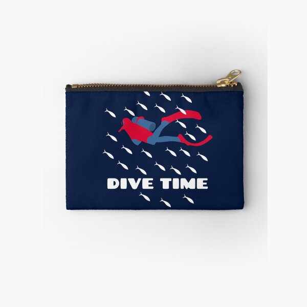 Item preview, Dive Time Scuba Diver in a School of fish underwater designed and sold by Good-Find.
