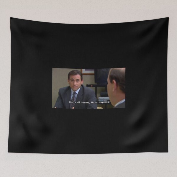 Item preview, The office we’re all Homo sapiens michael Scott  designed and sold by calamity02.