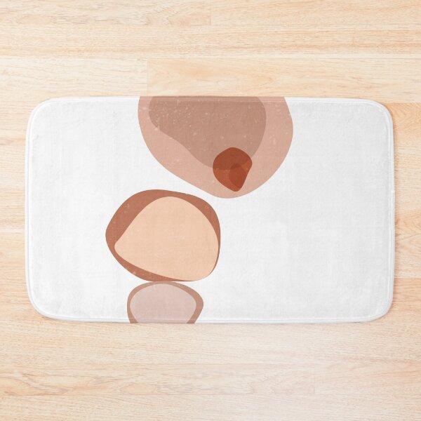 Item preview, Terracotta Abstract 44 - Modern, Contemporary Art - Abstract Organic Shapes - Bubbles - Brown designed and sold by Studio Grafiikka.