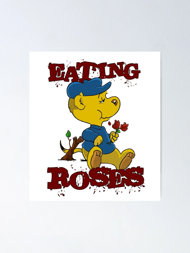 Thumbnail 1 of 3, Poster, Ferald Eating Roses designed and sold by FERALD.