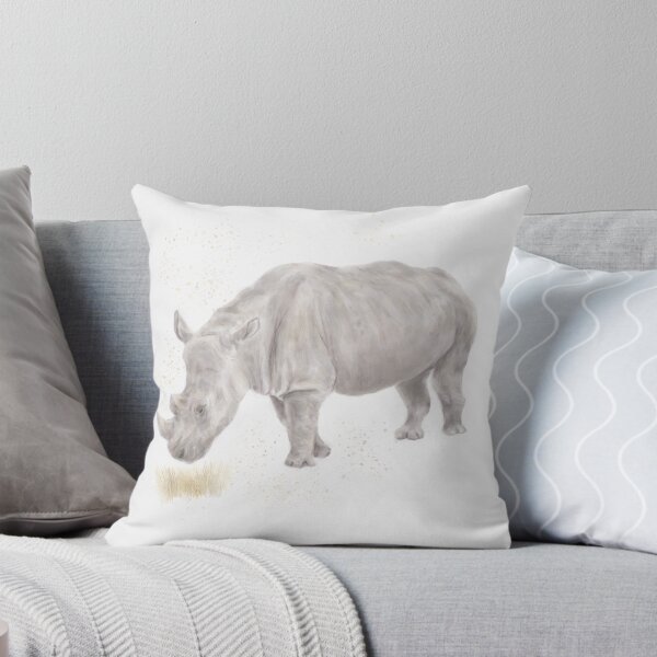 Item preview, The rhino and his golden grass designed and sold by mofdeer10.