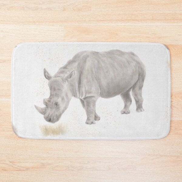 Item preview, The rhino and his golden grass designed and sold by mofdeer10.