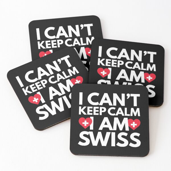 Item preview, I Cant Keep Calm, I am Swiss from Switzerland designed and sold by HelloFromAja.
