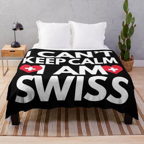 Item preview, I Cant Keep Calm, I am Swiss from Switzerland designed and sold by HelloFromAja.