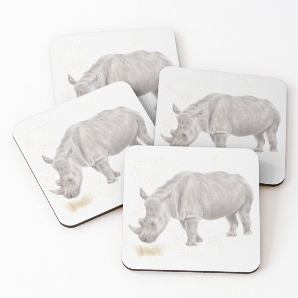 Item preview, The rhino and his golden grass designed and sold by mofdeer10.