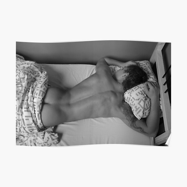 In bed with Poster