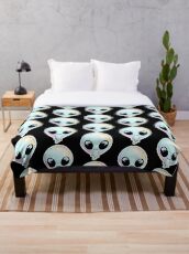 Baby Yoda Throw Blanket