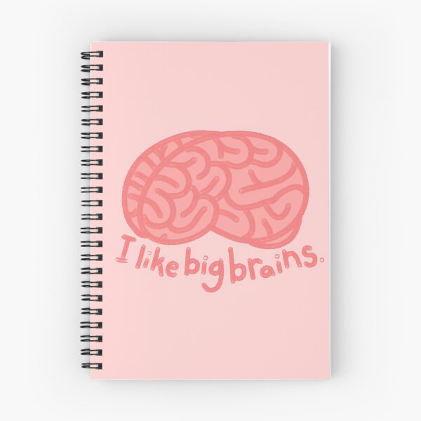 Item preview, I like big brains designed and sold by NiceButton.