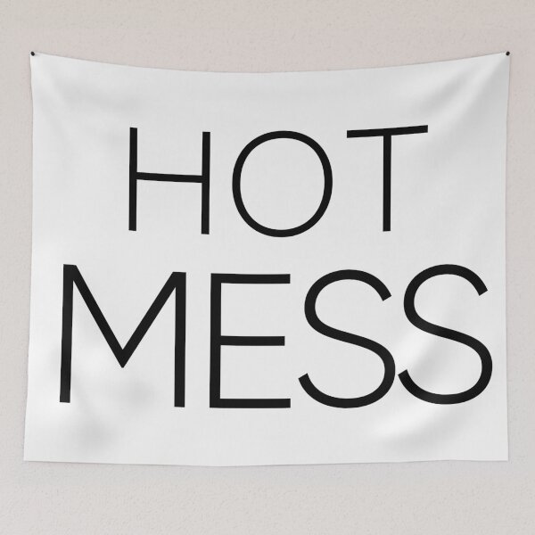 Item preview, BOLD HUMOR 'HOT MESS' designed and sold by MiSou Shop.
