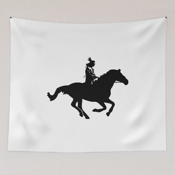 Item preview, Indian - horse - wild horse designed and sold by Port-Stevens.