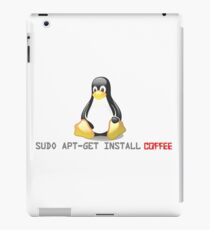 Linux - Get Install Coffee iPad Case/Skin