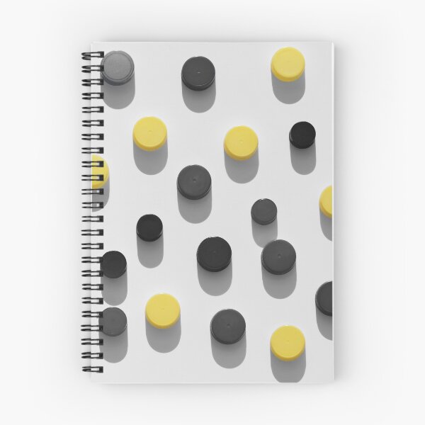 Item preview, Plastic bottle caps background with black and yellow pattern designed and sold by Claraveritas.