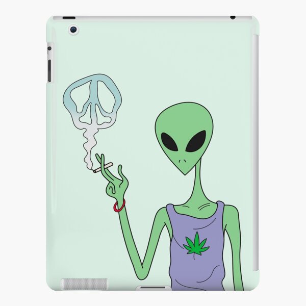 chill alien iPad Snap Case