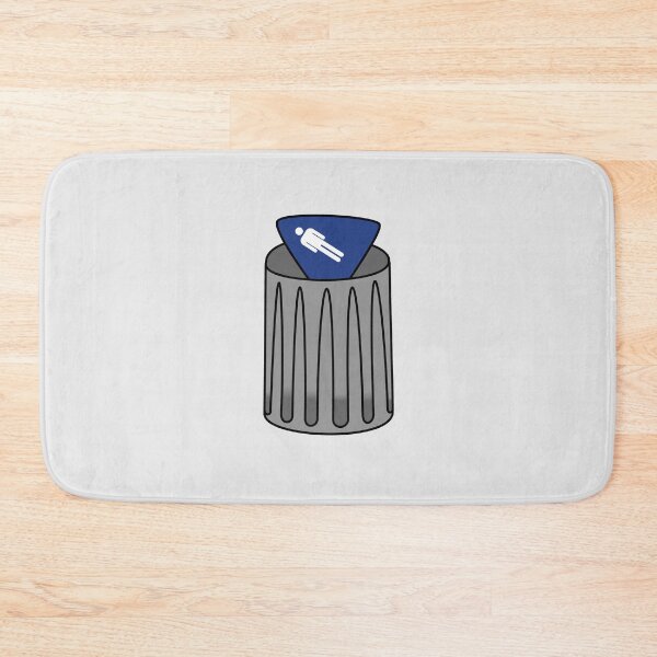 Item preview, Men Sign in Trashcan designed and sold by XicaCo.