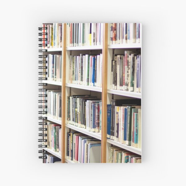 State Library of Western Australia bookshelves Spiral Notebook