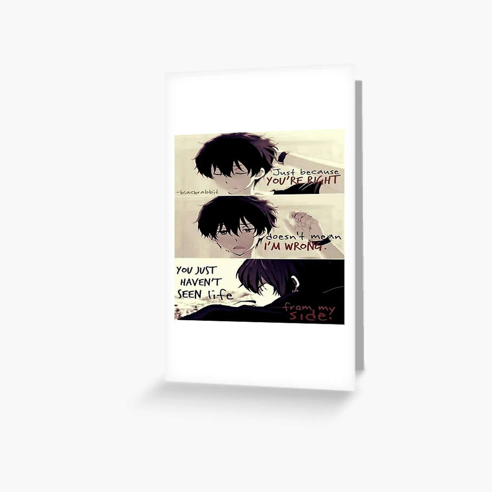 Funny anime memes Greeting Card for Sale by Marucchi