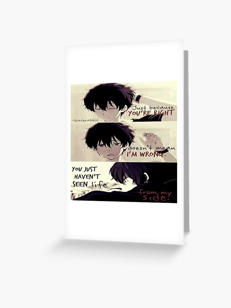 Funny Anime Meme Greeting Card for Sale by WittyMillennial