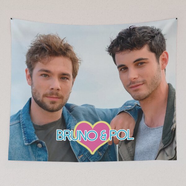 Item preview, Fan art gay love boyfriend Bruno and Pol 18 pegatine and others articles designed and sold by maxurzuav.