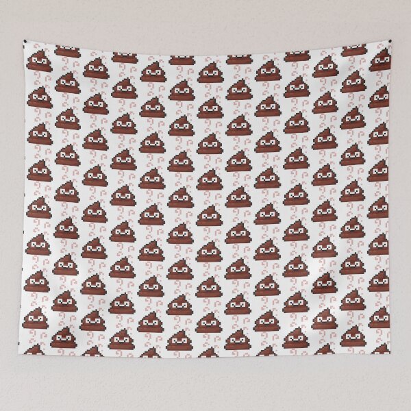 Item preview, Pixel poop emoji cute designed and sold by desigma.