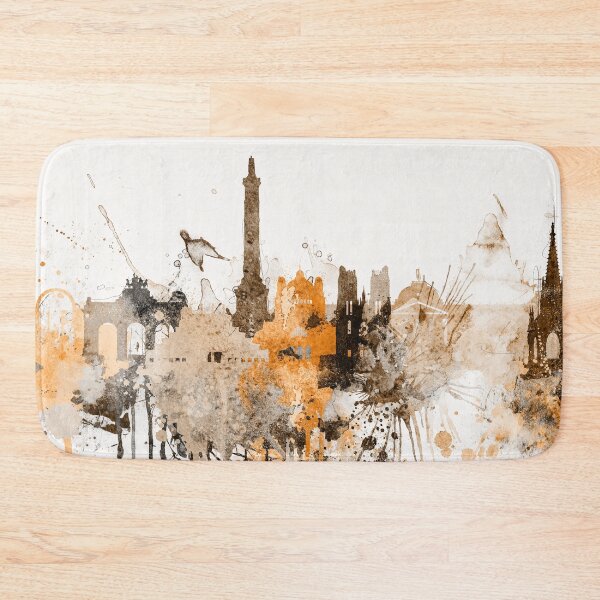 Item preview, Brussels Belgium Warm Skyline designed and sold by DimDom.