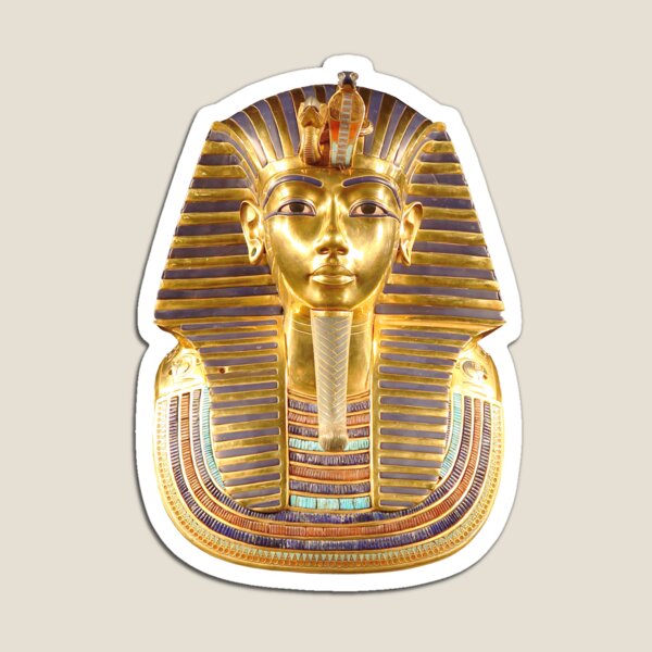 Item preview, Tutankhamun -Ancient Egyptian Pharoah Golden Mask designed and sold by Vash Chen.