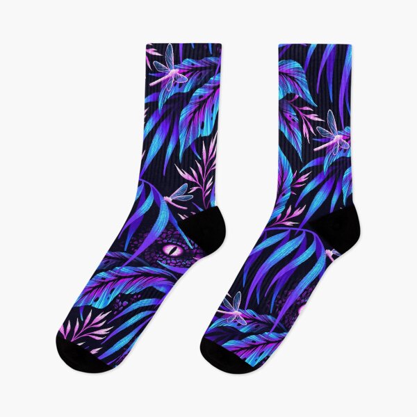 Item preview, Jurassic Jungle - Blue Pink designed and sold by Andrea Muller.