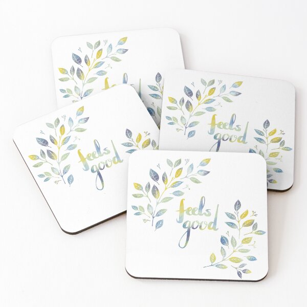 Item preview, Feels good floral digital illustration in yellow designed and sold by Purealism.