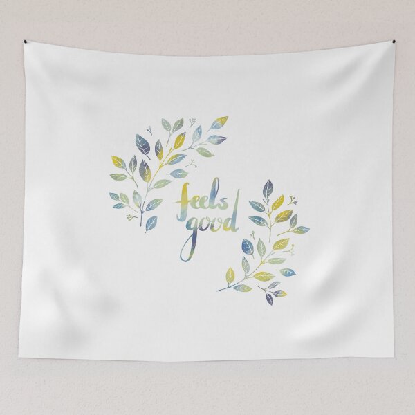 Item preview, Feels good floral digital illustration in yellow designed and sold by Purealism.