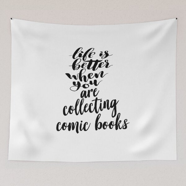 Item preview, Life is Better When You Are Collecting Comic Books designed and sold by ProjectX23.