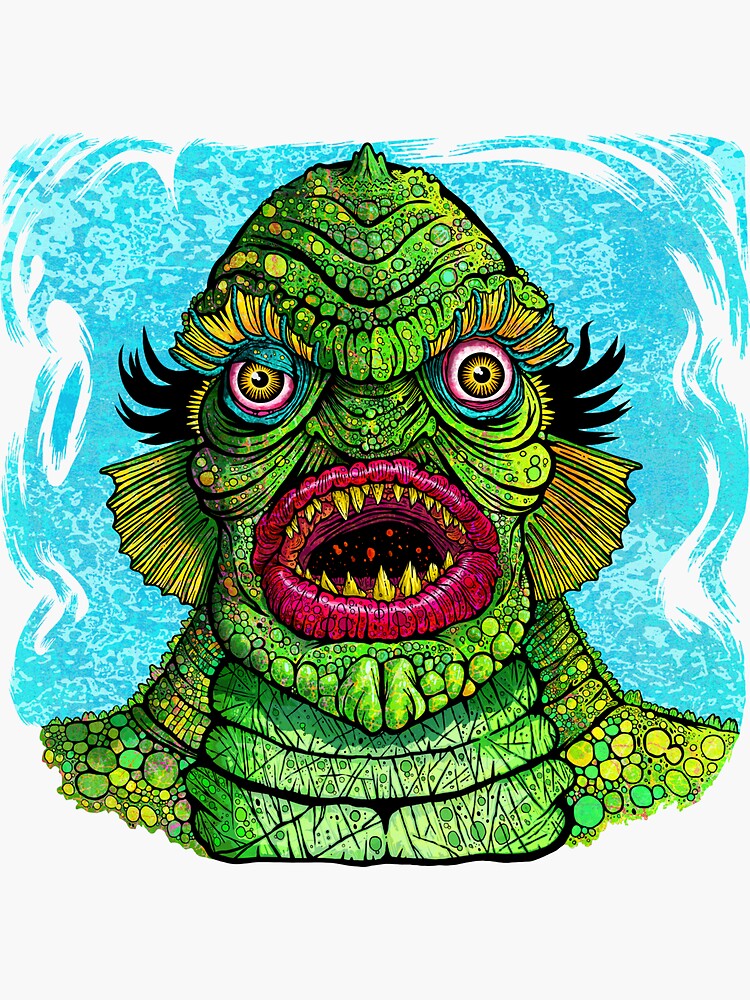Swamp Creature by dustinparkerart