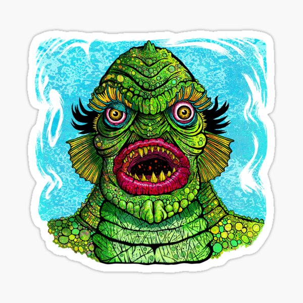 Swamp Creature Sticker