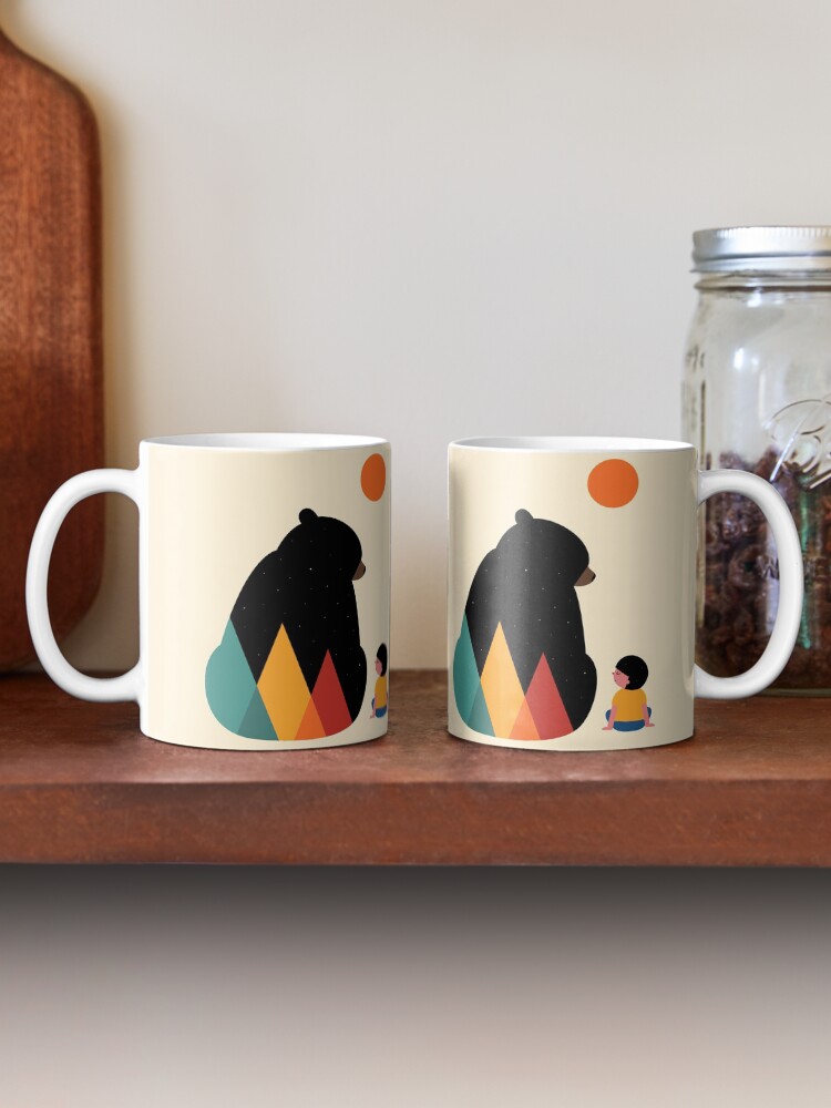 Thumbnail 2 of 6, Coffee Mug, Heart To Heart designed and sold by AndyWestface.