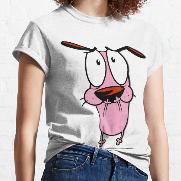 Coraje el perro cobarde Camiseta clásica