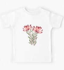 Australian Native Flora, Protea Kids T-Shirt
