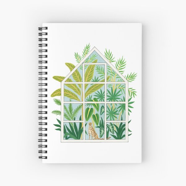 jungle greenhouse Spiral Notebook