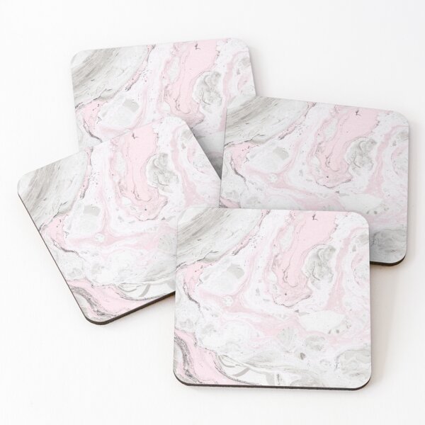 Item preview, Suminagashi Love, Gray and Pink designed and sold by Dina Mae.