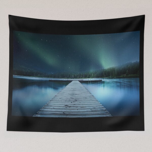 Item preview, lake pier landscape designed and sold by vincy74.