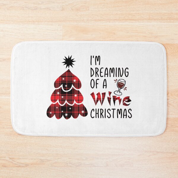 Item preview, Dreaming Of A Wine Christmas designed and sold by Dolphin Graphic.