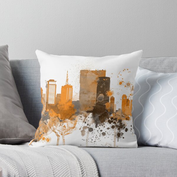 Item preview, Cairo Egypt Warm Skyline designed and sold by DimDom.
