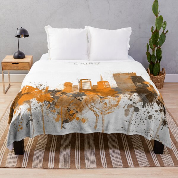 Item preview, Cairo Egypt Warm Skyline designed and sold by DimDom.