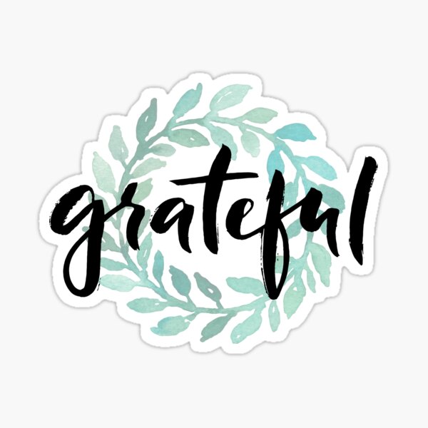 Grateful Sticker