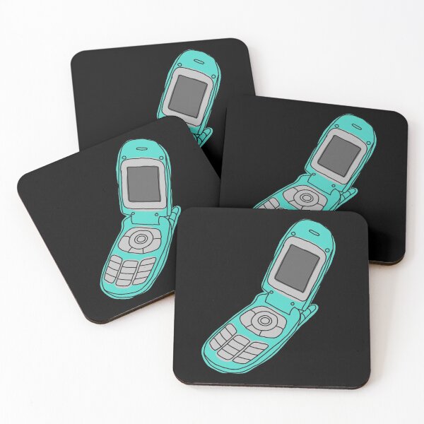 Item preview, Burner Flip Phone - Teal designed and sold by MOREDANKMEMES.