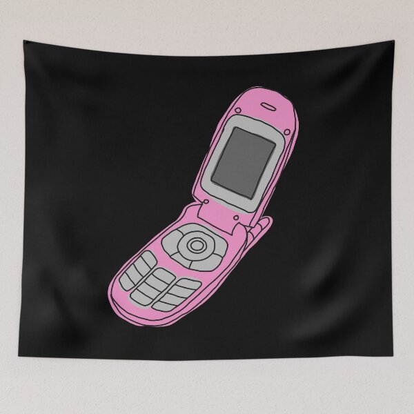 Item preview, Burner Flip Phone - Pink designed and sold by MOREDANKMEMES.