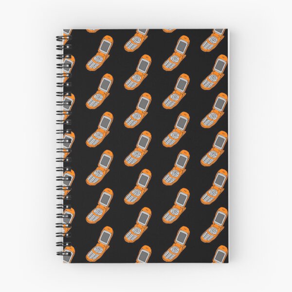 Item preview, Burner Flip Phone - Orange designed and sold by MOREDANKMEMES.