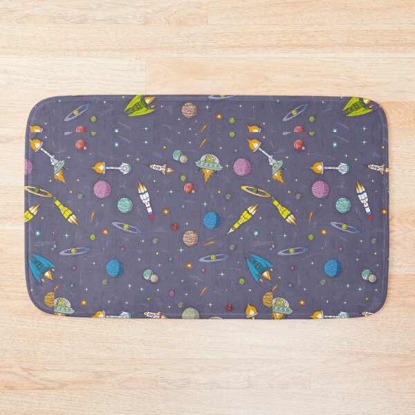 Item preview, Space Adventure Seamless Colorful Pattern designed and sold by deepfuze.