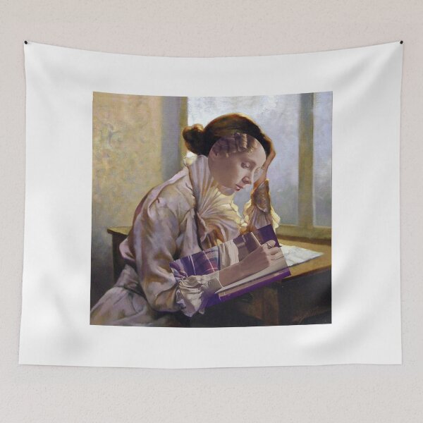 Item preview, writing Ann Walker + painting collage designed and sold by CriSan.