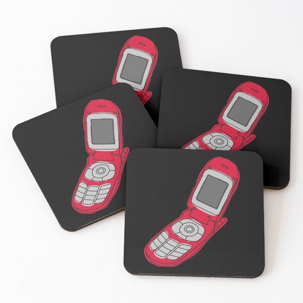 Item preview, Burner Flip Phone - Red designed and sold by MOREDANKMEMES.
