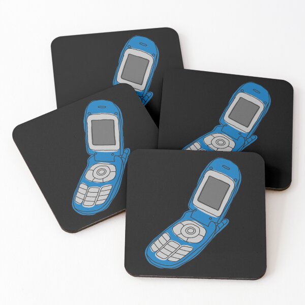 Item preview, Burner Flip Phone - Blue designed and sold by MOREDANKMEMES.