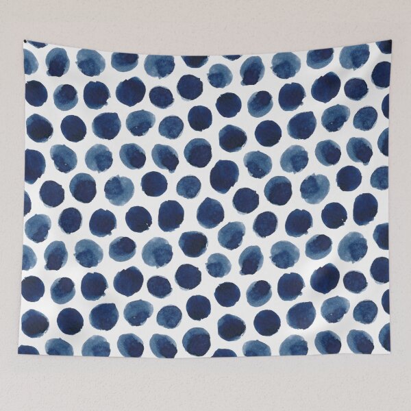 Item preview, Polka Dot in Indigo designed and sold by Dina Mae.