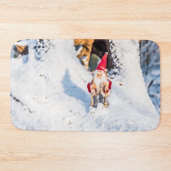 Item preview, Santa Claus Skiing in the Snow designed and sold by Jon Shore.